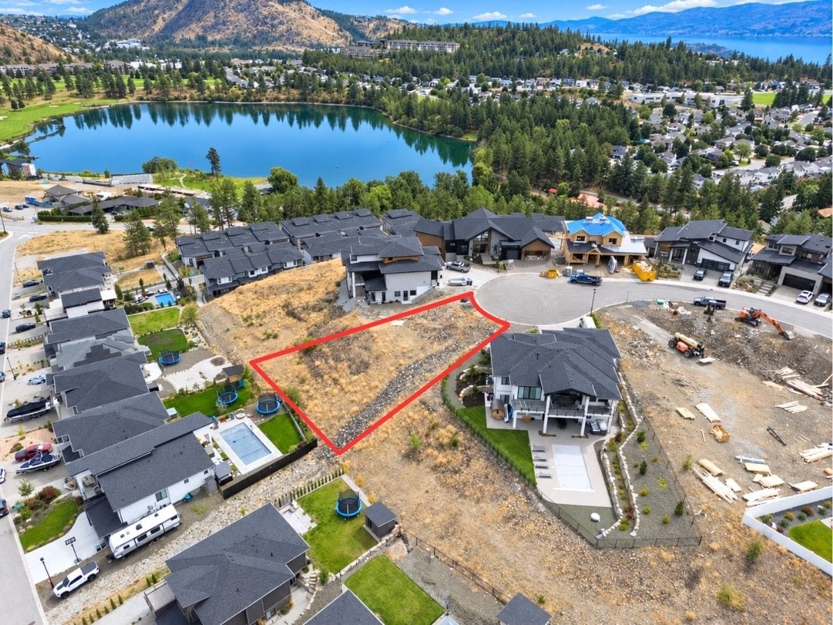 West Kelowna View Lot for Sale in Tallus Ridge, With House Plans